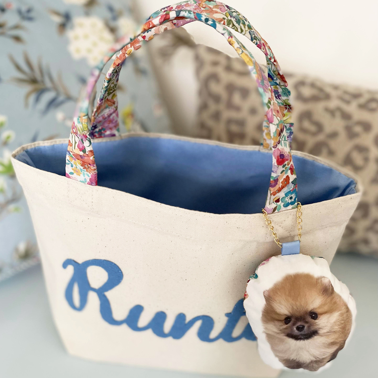 専用ご案内中♡うちの子お散歩バッグ ポメラニアン ネーム入り