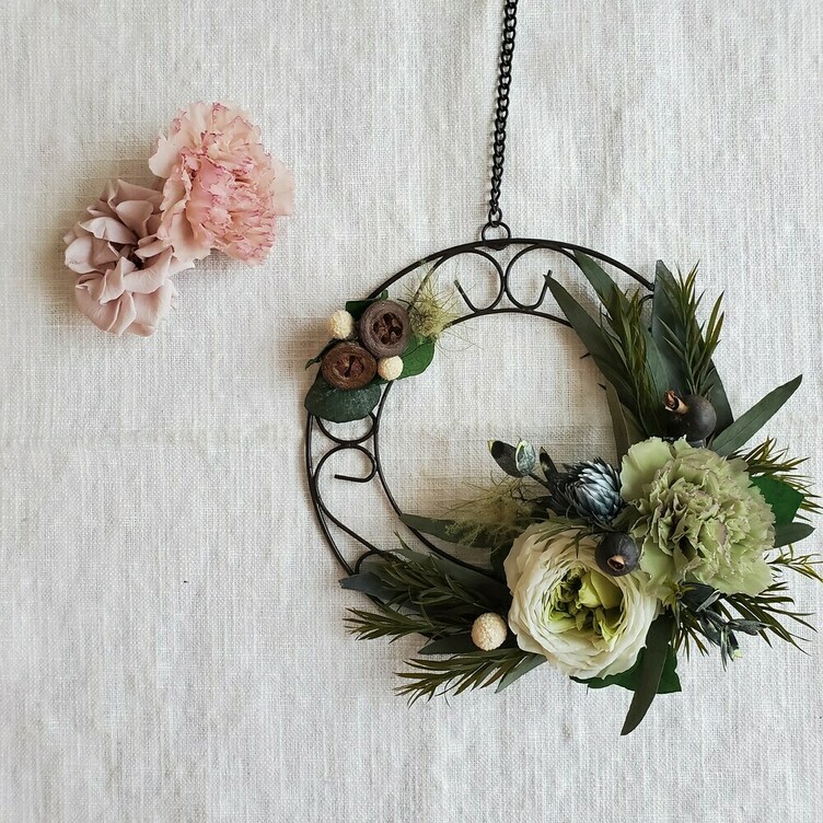 アロマストーンカーネーション&フラワーリースセット b93f332d72ec5e510e563024380a82