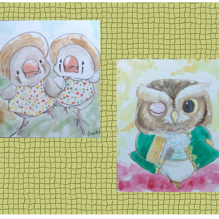 うちのこにがおえ パステル画 色紙小 Tanomake タノメイク 欲しいものが頼めるオーダーメイド特化型オンラインマーケット