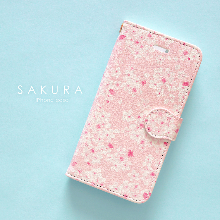 安い スマホケース 桜