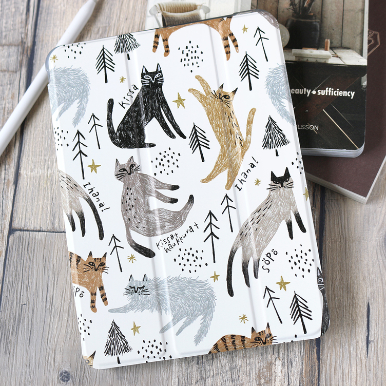 iPadケース【北欧の猫】 | TanoMake(タノメイク) | 欲しいものが頼める