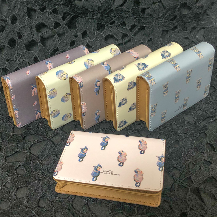 ペットさんカラフル似顔絵カードケース(名刺入れ)