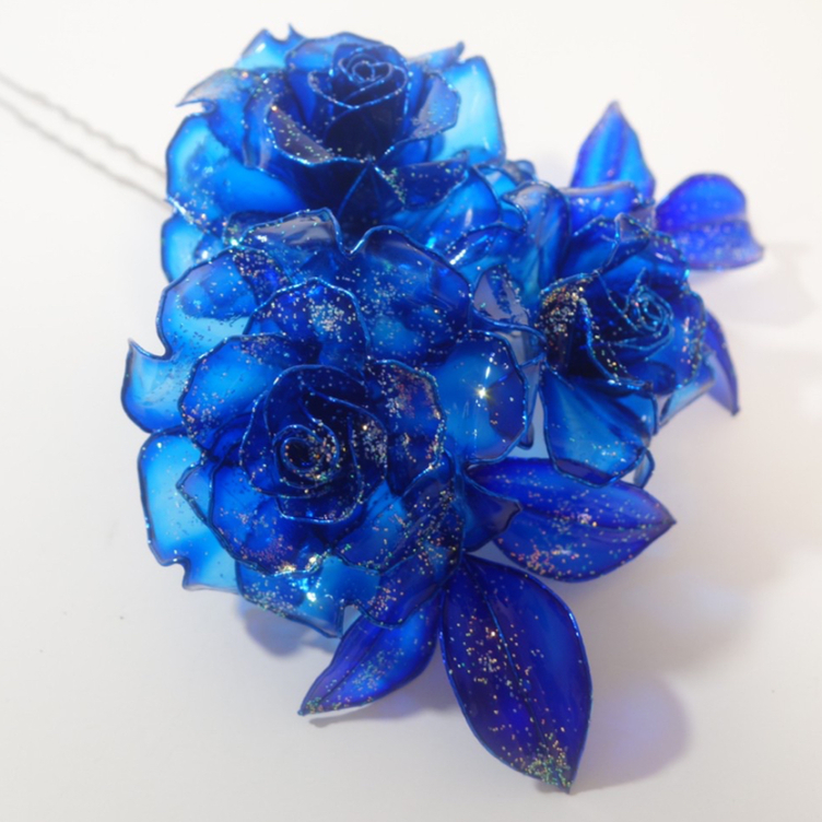 バラの髪飾り 1本 Tanomake タノメイク 欲しいものが頼めるオーダーメイド特化型オンラインマーケット